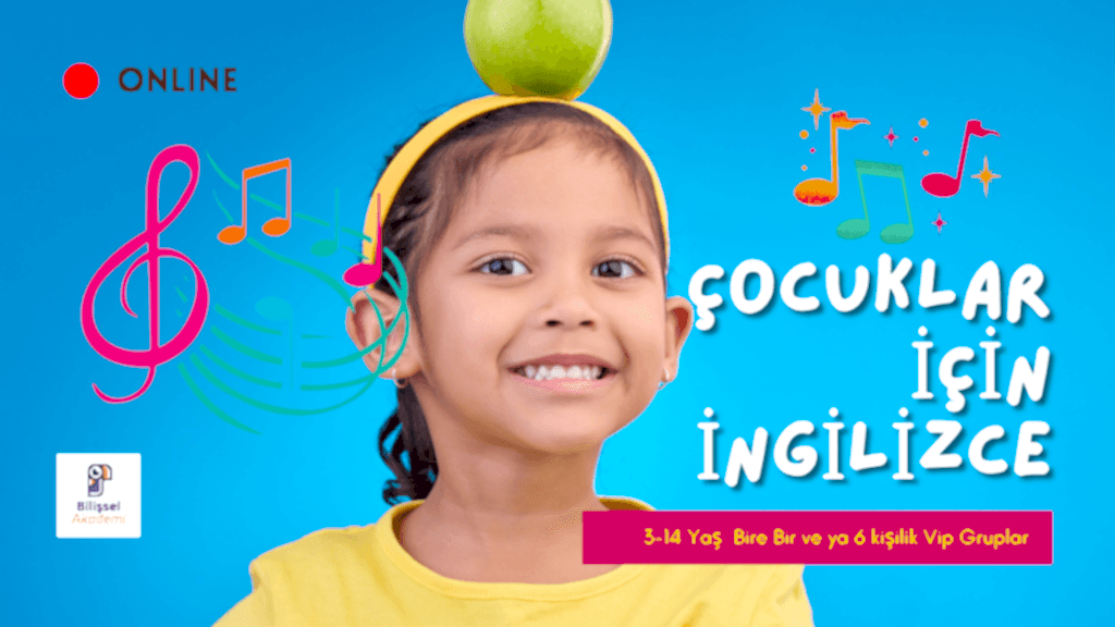çocuklar için online İngilizce