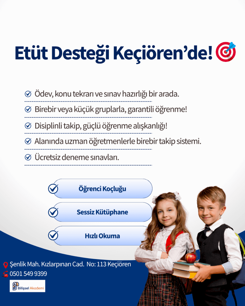 etüt merkezi keçiören