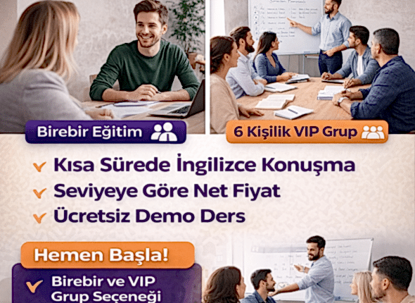 Yoğun İngilizce Kursu Ankara