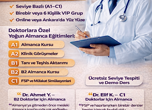 Doktorlar İçin Almanca Kursu