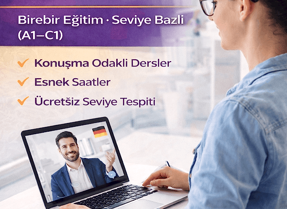 Online Almanca Özel Ders