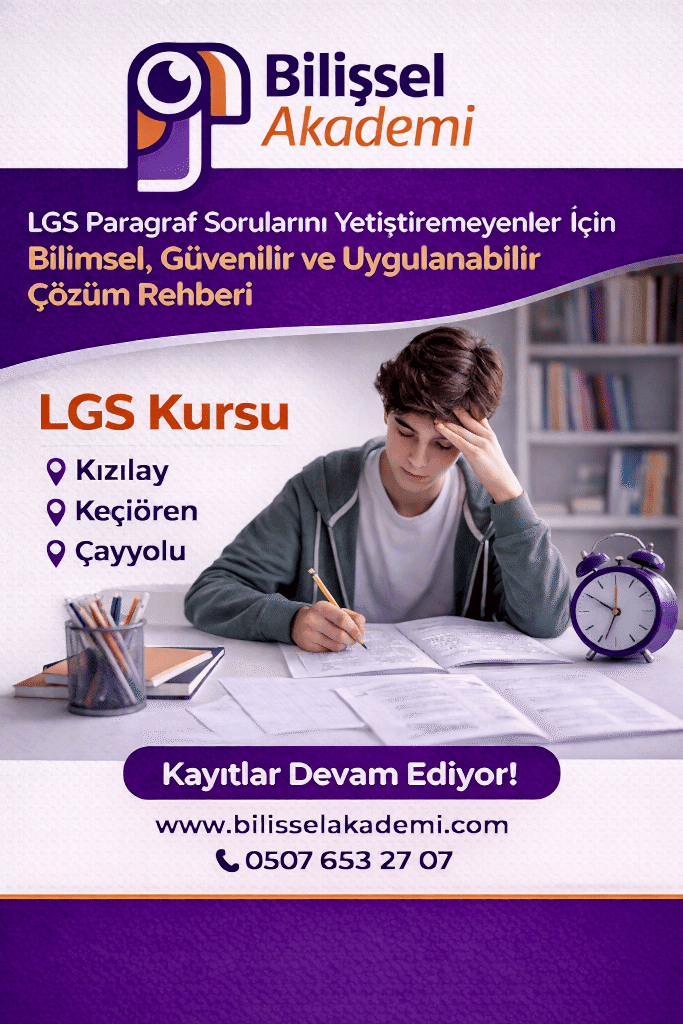 lgs hazırlık kursu ankara keçiören