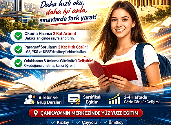 çankaya etkili hızlı okuma kursu