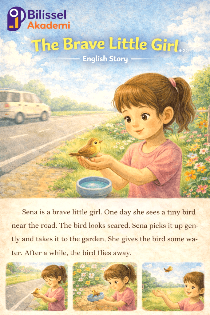 The Brave Little Girl-story