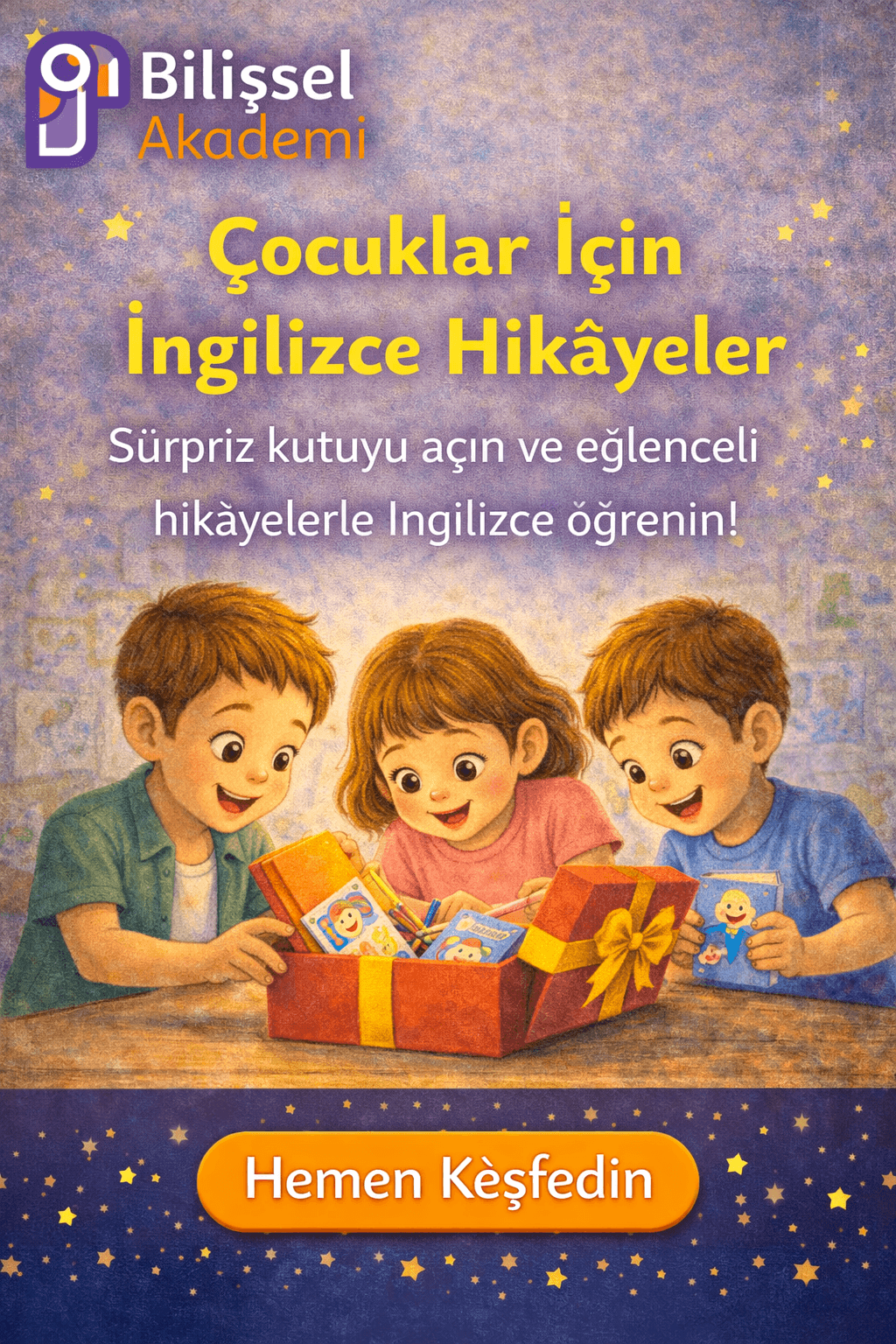 Çocuklar İçin İngilizce Hikayeler