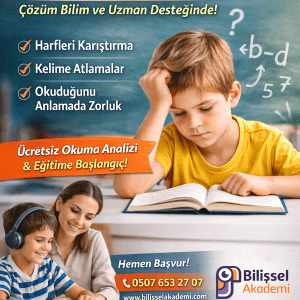 Çocuklarda Okuma Hataları ve Çözümleri