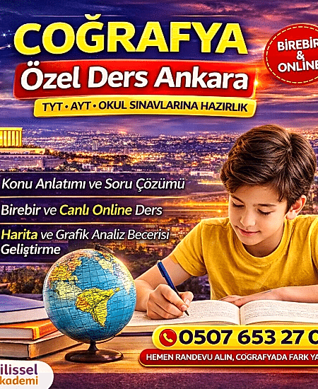 Coğrafya Özel Ders Ankara
