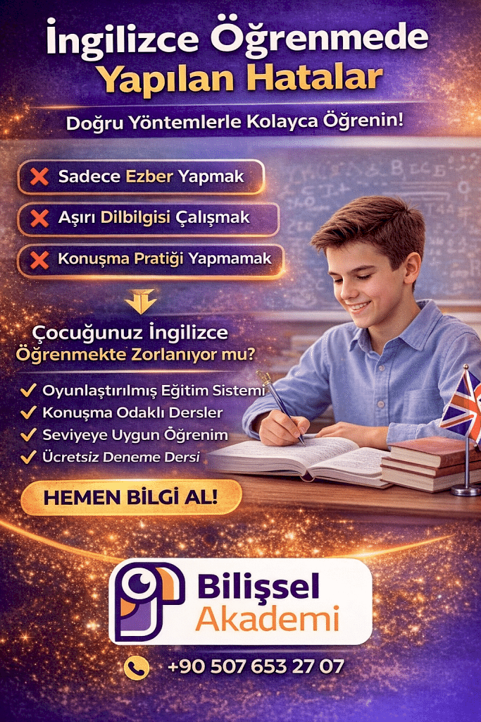 İngilizce Öğrenmede Yapılan Hatalar
