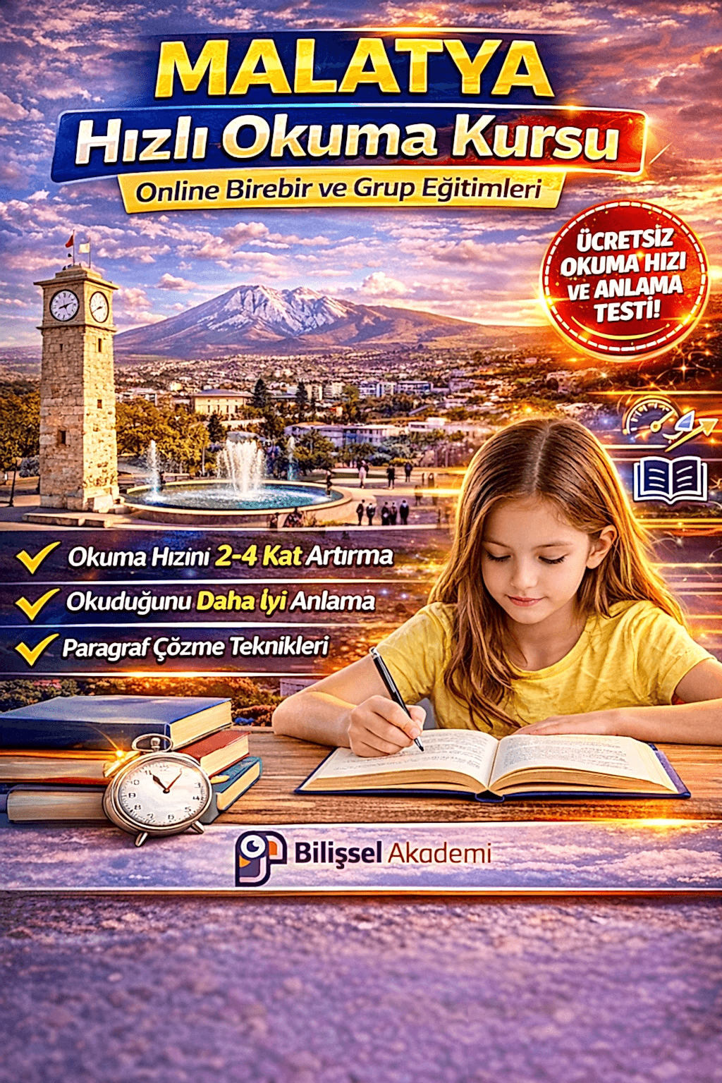 Malatya hızlı okuma kursu