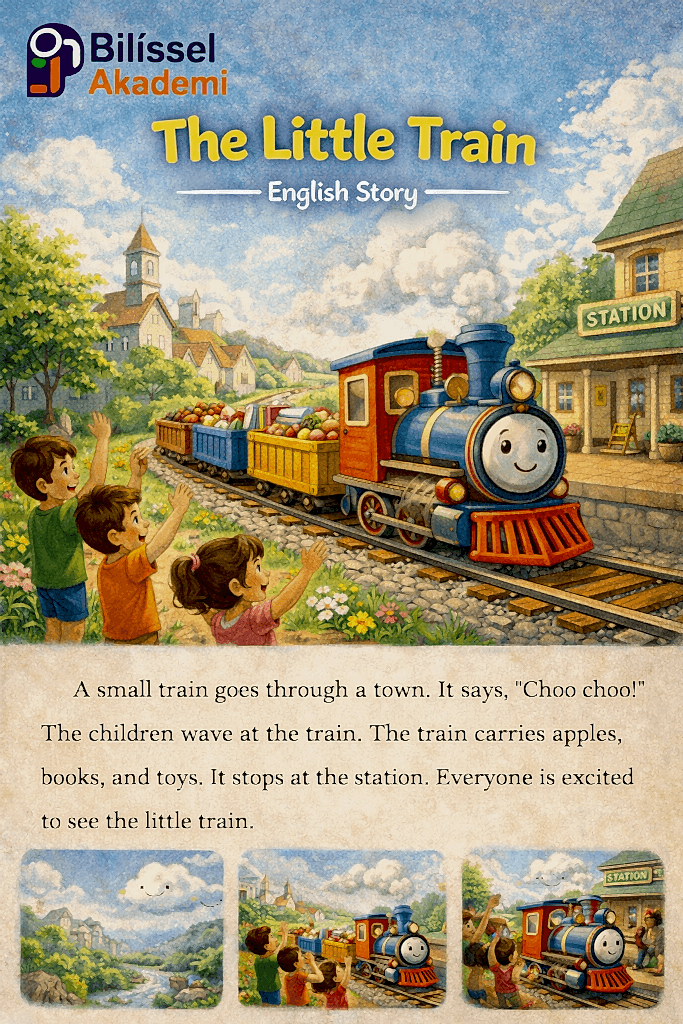 The Little Train-İngilizce çocuk hikayeleri