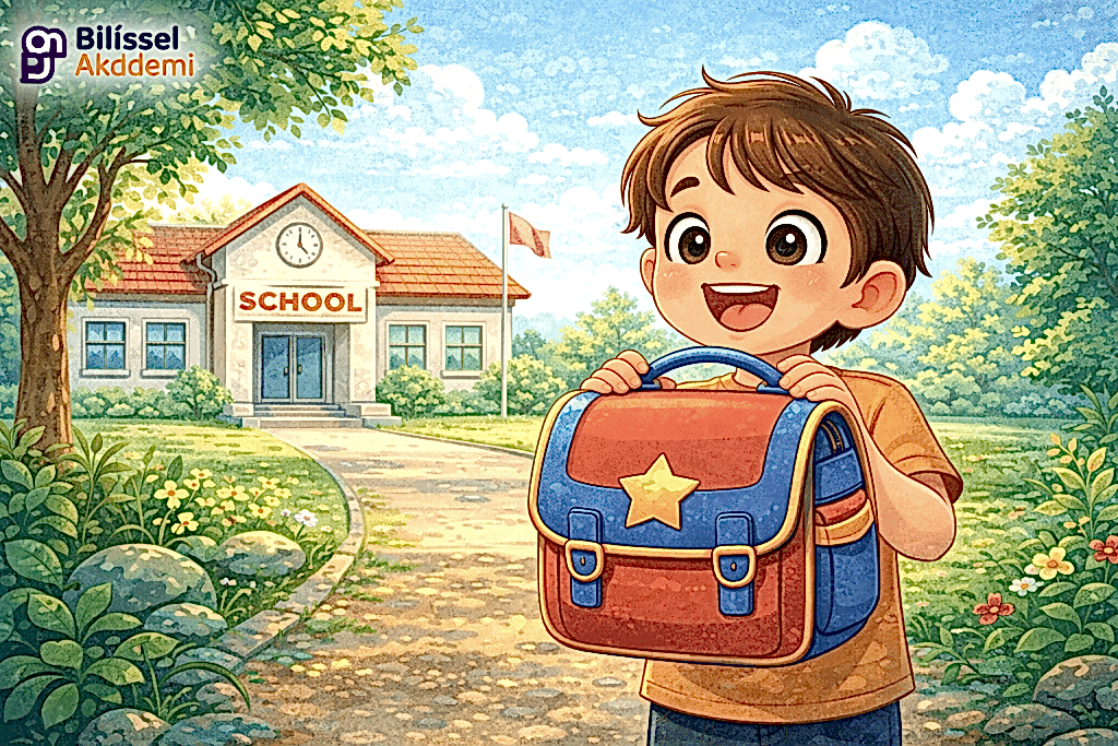 The New School Bag-İngilizce hikaye çocuklar için