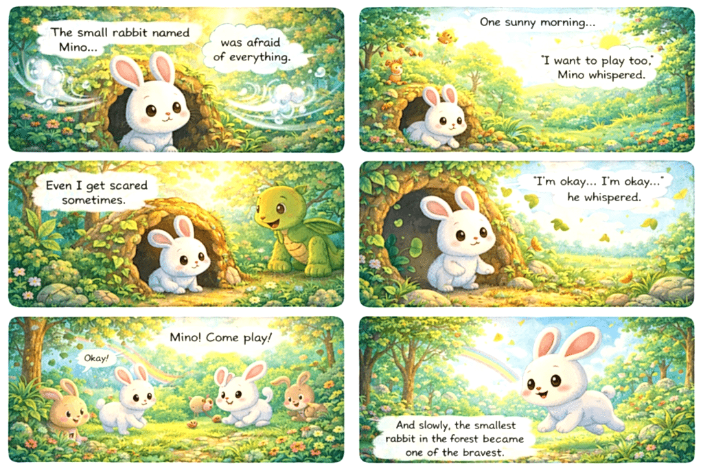 The Small Rabbit, hikaye ingilizce çocuk