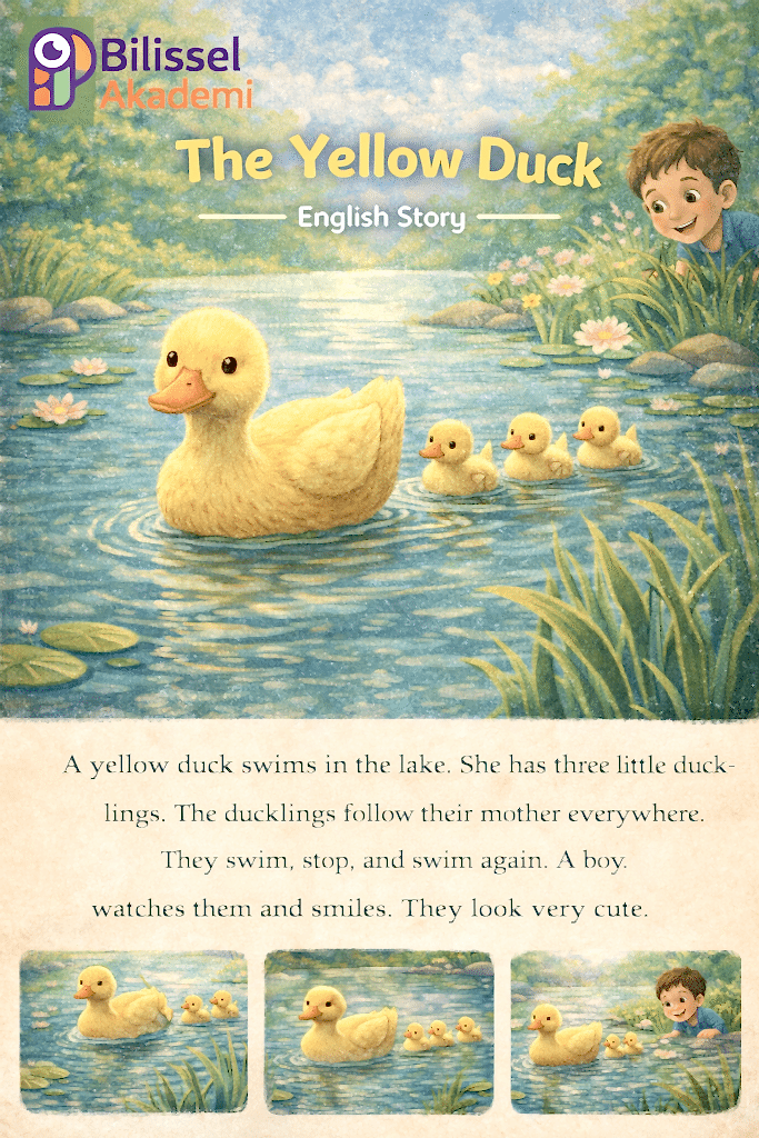 The Yellow Duck-Çocuk Hikayeleri İngilizce
